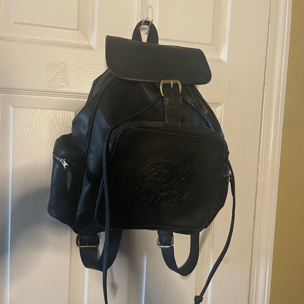 Vintage 1999 ncaa final tour Tampa bay backpack embossed front pocket